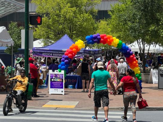 photo of 2023 pride in the plaza silver spring